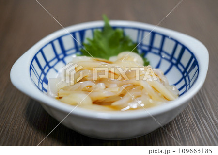 美味しいイカそうめん 美味しいイカそうめん 109663185