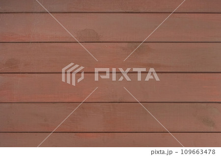 Old Brown Color Paint Horizontal Lines Stripes Wooden Texture Boards Table or Floor, Fence Background Plank Old Brown Color Paint Horizontal Lines Stripes Wooden Texture Boards Table or Floor, Fence Background Plank 109663478