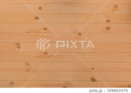 Horizontal Wooden Planks Fence Texture Floor Table Background Surface Wood Board Natural 109663479