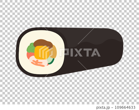 Setsubun illustration material, ehomaki Setsubun illustration material, ehomaki 109664633