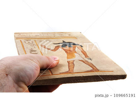 egyptian anubis souvenir 109665191