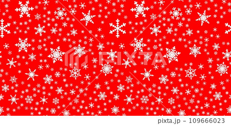 Snowflakes seamless pattern for Christmas holidays. Xmas snowflake ornament for winter holidays greeting card or wrapper. Christmas snowfall texture. Snowflakes seamless pattern for Christmas holidays. Xmas snowflake ornament for winter holidays greeting card or wrapper. Christmas snowfall texture. 109666023