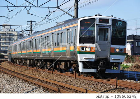 高崎線 熊谷ー行田 JR東日本 211系 C3編成(高崎) 高崎線 熊谷ー行田 JR東日本 211系 C3編成(高崎) 109666248