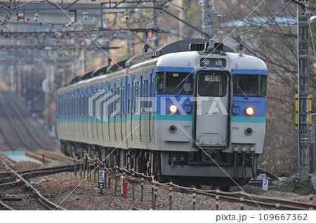 中央本線　四方津ー上野原　JR東日本　115系　C7編成（長野） 109667362
