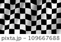 Racing flag waving in the wind, Flag of Racing images 109667688