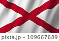 Alabama flag waving in the wind, Flag of Alabama images 109667689