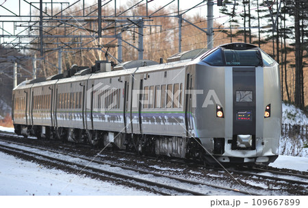 千歳線 北広島ー上野幌 JR北海道 789系1000番台 HL-1006編成(札幌) スーパーカムイ 千歳線 北広島ー上野幌 JR北海道 789系1000番台 HL-1006編成(札幌) スーパーカムイ 109667899