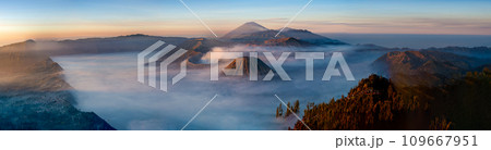 Bromo in the beautiful morning 109667951