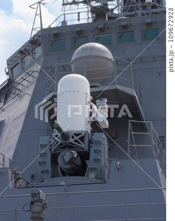 海上自衛隊イージス艦きりしまのCIWSブロック1B 109672928