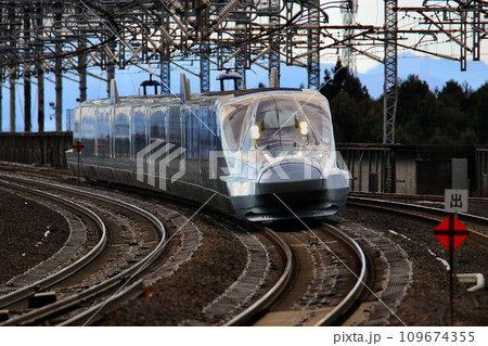 未来へ向けて駆け抜ける!! ALFA-X『E956系』高速運転試験電車… 那須塩原駅にて 109674355