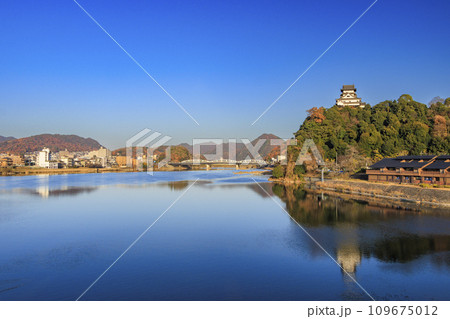 晩秋の国宝犬山城 109675012