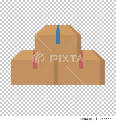 堆積的紙板 109676771