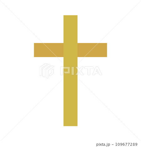 モダンなキリスト教の十字架 109677289