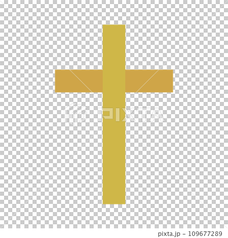 モダンなキリスト教の十字架 109677289