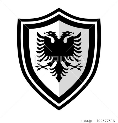 双頭の鷲の紋章のイラスト素材 [109677513] - PIXTA