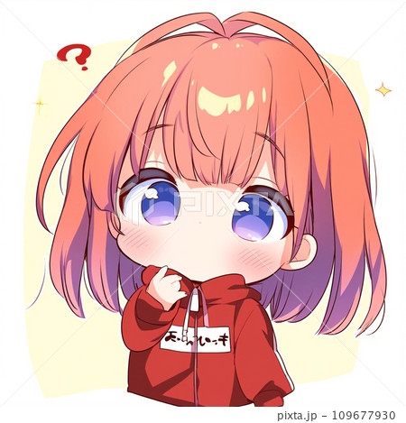 キョトンはてなな少女 109677930