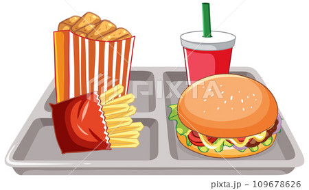 Tasty Fast Food Collection 109678626