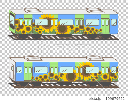 夏天包裹火車圖 109679622