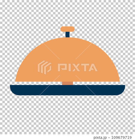 呼び出しベルのアイコン。ベクター。 109679719