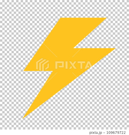 Electricity icon. Lightning icon. vector. 109679722