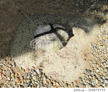 置き石　山口県萩市 菊屋横丁 109679735