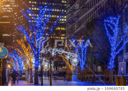 冬の大阪　中之島イルミネーションストリート 109680785