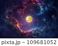 月と銀河 109681052