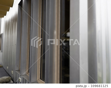 Exterior of modern coffee shop 109681125