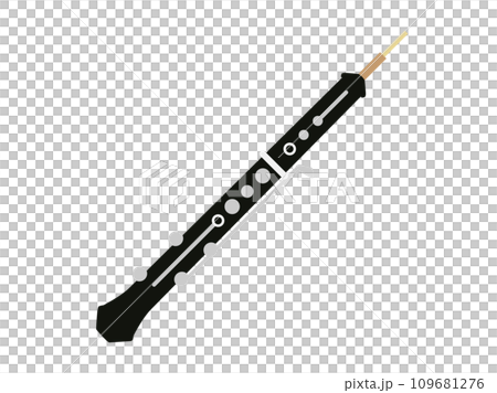 オーボエをイメージしたイラスト 109681276