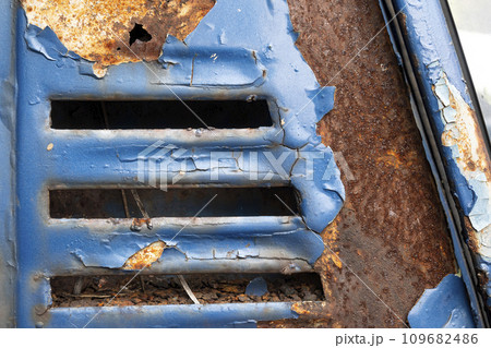 Broken car because of the crash accident Broken car because of the crash accident 109682486