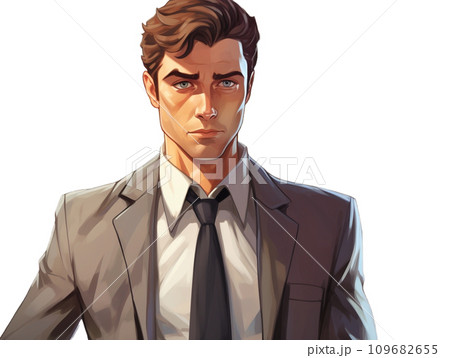 スーツを着たビジネスマン　 109682655