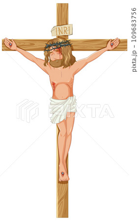 Jesus Christ in Prayerful Reflection 109683756