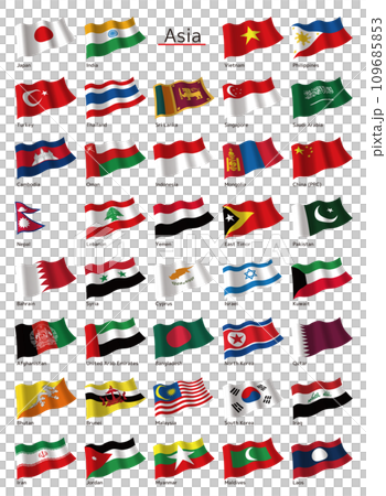 亞洲英文旗幟 109685853