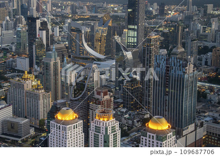 THAILAND BANGKOK CITY SKYLINE THAILAND BANGKOK CITY SKYLINE 109687706