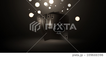 casino background vector illustration for gambling poster banner elegant design 109688396