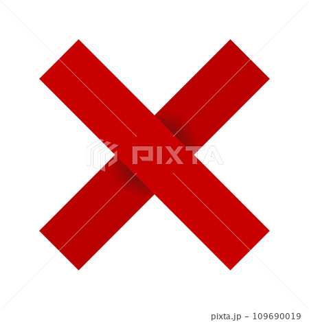 バツマーク ロゴ バツマーク ロゴ 109690019