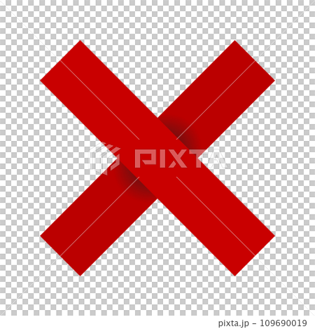 バツマーク ロゴ バツマーク ロゴ 109690019