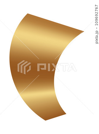 Golden Confetti Tape Element 109692767