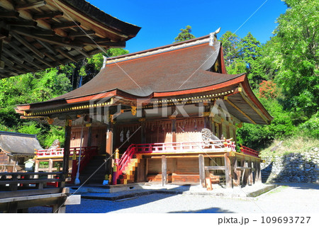 【滋賀県】晴天の日吉大社（東本宮） 109693727