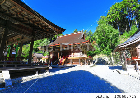 【滋賀県】晴天の日吉大社（東本宮） 109693728