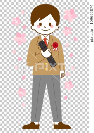 卒業式や入学式のイメージ。 卒業式や入学式のイメージ。 109693874