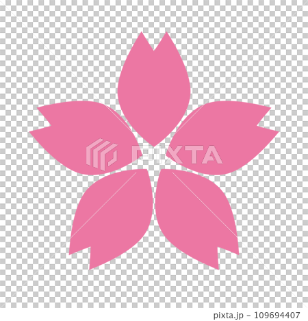 桜 ピンク アイコン 109694407