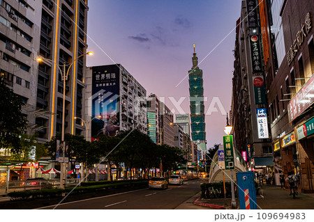 台湾 台北の街並み 台湾 台北の街並み 109694983