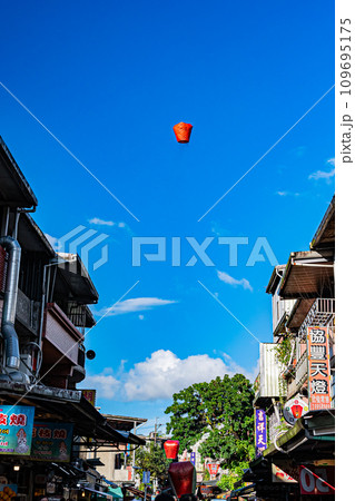 台湾 十份老街の風景台湾 十份老街の風景 台湾 十份老街の風景台湾 十份老街の風景 109695175