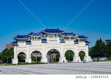 台湾 国立中正記念堂の風景 台湾 国立中正記念堂の風景 109695329
