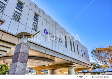 横浜市都筑区の都市風景 仲町台駅 横浜市都筑区の都市風景 仲町台駅 109696388