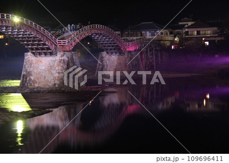錦帯橋 山口県岩国市 日本観光 錦帯橋 山口県岩国市 日本観光 109696411