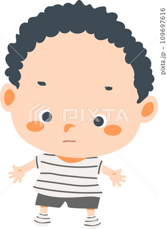腕白そうな男の子 109697616