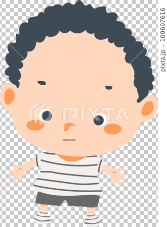 腕白そうな男の子 109697616
