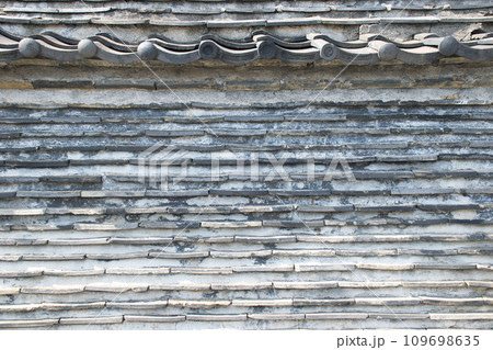 谷中　観音寺の築地塀（東京都台東区） 109698635
